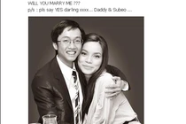 Cường đô la cầu hôn Hồ Ngọc Hà bằng những lời tha thiết