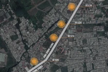 4 khu đất công bỏ hoang ở Sài Gòn trên đoạn đường hơn 1 km