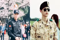 Hot boy bảo vệ đẹp trai như soái ca "Hậu duệ mặt trời"