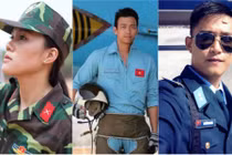 Trai xinh, gái đẹp nổi tiếng từ môi trường quân đội