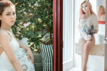 Cô gái lai Việt - Hongkong gợi cảm gây sốt mạng