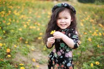 Nhóc tỳ đáng yêu diện áo dài đón xuân "đốn tim" dân mạng