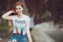 Xiêu lòng trước nét kiều diễm của nữ nhân viên văn phòng