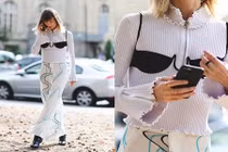 Ngược đời trào lưu... mặc nội y ra ngoài