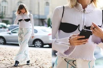 Ngược đời trào lưu... mặc nội y ra ngoài