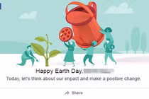 Dân mạng thích thú với cách Google mừng Ngày Trái đất 