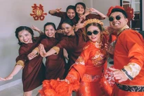 Lễ ăn hỏi “vui nổ trời” của nữ stylist Sài thành 