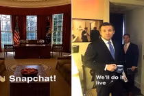 Cận cảnh bàn làm việc của ông Obama gây sốt nước Mỹ