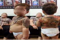 A đây rồi: Hot boy xăm trổ phiên bản nhí gây làn sóng phẫn nộ 