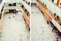 Học sinh điên cuồng xé sách giải tỏa áp lực thi cử