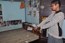 Bắt đối tượng xách dao vào phòng trọ cướp 50 ngàn đồng