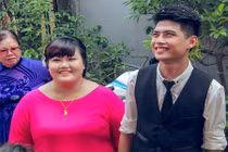 Cuộc sống hạnh phúc của cặp đôi 9X vợ nặng hơn chồng 30kg