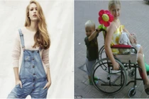 Cô gái từng bị đánh què chân trở thành siêu mẫu nổi tiếng