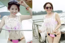 Bà mẹ 40 tuổi xinh đẹp diện bikini “nuột” hơn cả thiếu nữ