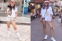 Cô nàng phó nháy chân dài, “gợi cảm nhất Vịnh Bắc bộ“