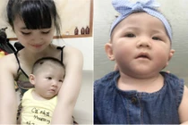 Cảm phục “tiên nữ” Lào Cai khéo chăm bé 14 tháng nặng 3,5kg