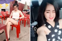 Hot girl bán trà đá đi xế hộp ở Thái Nguyên gây sốt