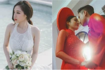 Nhan sắc người đẹp Hạ Long trong đám hỏi 21 tráp khủng