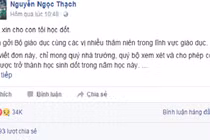 Đằng sau lá đơn “xin cho con học dốt” gây xôn xao