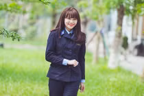 Ngắm nữ sinh tư pháp hình sự khoe sắc trong đồng phục ngành
