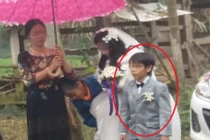 Xôn xao đám cưới chú rể như trẻ con ở Hà Tĩnh