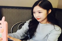 Nữ sinh Hàn Quốc xinh đẹp mê tiếng Việt "đốn tim" fan