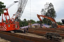 Diễn biến mới phương án đưa thi thể bé Hạo Nam lên khỏi ống bê tông