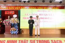 Công an tỉnh Quảng Ninh có thêm Phó Giám đốc