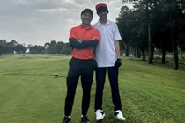 Ở tuổi 13, Subeo đã cao vượt trội hơn so với bố 