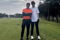 Ở tuổi 13, Subeo đã cao vượt trội hơn so với bố 