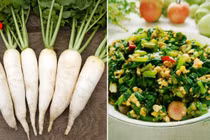 Đừng bỏ phí lá củ cải vì rất bổ dưỡng và giàu canxi