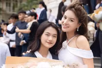 Siêu mẫu Vũ Thu Phương tiết lộ mối quan hệ với con riêng của chồng