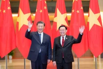 Chủ tịch Quốc hội, Thủ tướng hội đàm Tổng Bí thư, Chủ tịch nước Trung Quốc