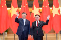 Chủ tịch Quốc hội, Thủ tướng hội đàm Tổng Bí thư, Chủ tịch nước Trung Quốc