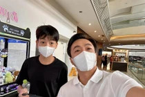 Cường Đô La khoe ảnh quý tử, Subeo với chiều cao vượt trội