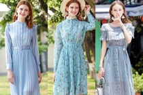 Cách mặc váy hoa “bánh bèo” giúp chị em thanh lịch và quý phái