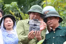 Lũ quét Làng Nủ: Dùng chó nghiệp vụ, flycam tìm kiếm người mất tích