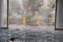 Hình ảnh tan hoang ở Quảng Ninh khi bão số 3 Yagi đổ bộ