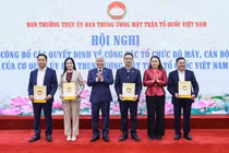 Sau tinh gọn, Bộ máy Ủy ban T.Ư MTTQ Việt Nam thế nào?