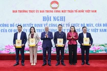 Sau tinh gọn, Bộ máy Ủy ban T.Ư MTTQ Việt Nam thế nào?