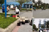 Vợ tử vong, chồng bị thương vì tai nạn trong KĐT ở Hà Nội