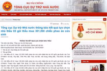 Nghi vấn “thông thầu” mua sắm phao áo tại Tổng cục Dự trữ Nhà nước