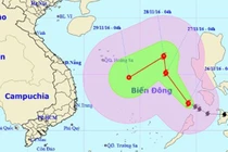 Bão số 9 vào Biển Đông với gió giật cấp 10