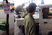 Tịch thu bình trà đá miễn phí: Cần lòng tốt văn minh