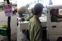 Tịch thu bình trà đá miễn phí: Cần lòng tốt văn minh