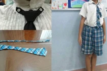 Vụ phụ huynh chê cà vạt của trường: Đừng giận quá mất khôn