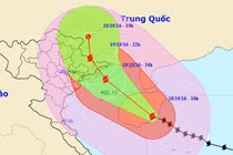 Bão số 7 giảm cấp trước khi đổ bộ Quảng Ninh – Hải Phòng