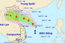 Bão số 2 tăng cấp, hướng vào đất liền miền Bắc