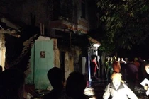 Nổ bình gas ở Nam Định: 3 nhà sập, 3 người thương vong