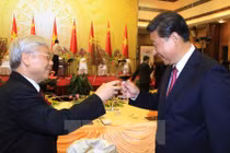 Ảnh tiệc chiêu đãi ông Tập Cận Bình thăm chính thức Việt Nam